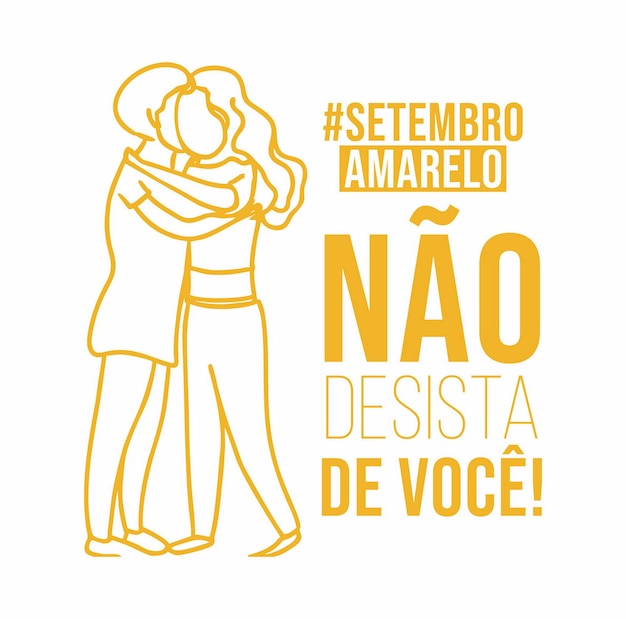 Frases de Setembro Amarelo Imagens desenhos artes