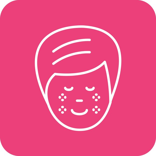 Freckles icon vector image Can be used for Skincare