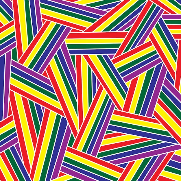 Vector free absttract stripe colorful pattern