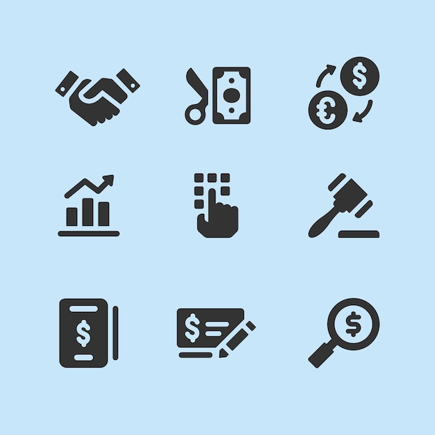 Vector free banking vector icon