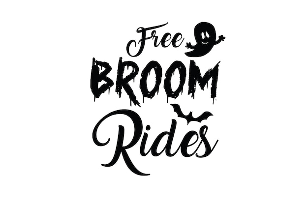 Free Broom Rides svg