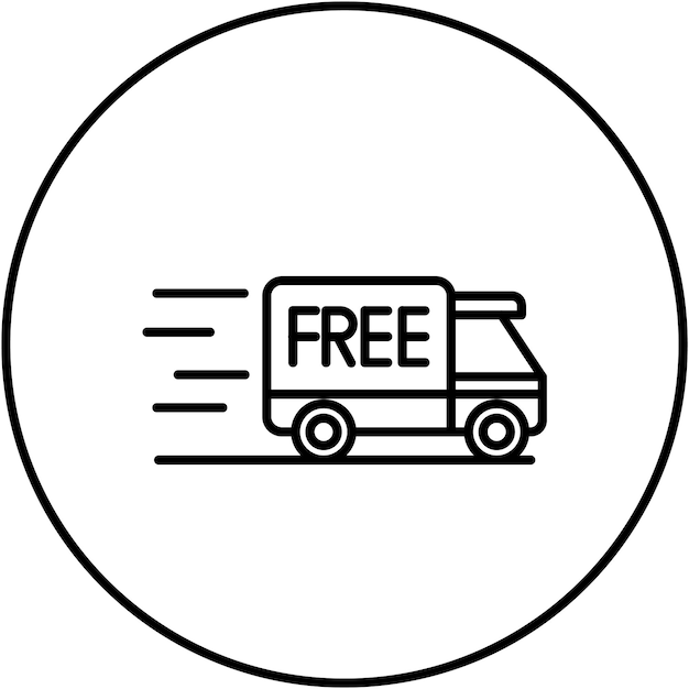 Free Delivery icon vector image Can be used for Medical Ecommerce
