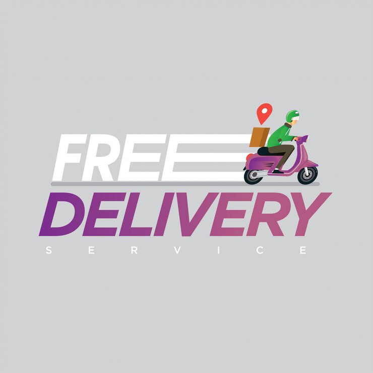 Free Delivery Service concept illustration