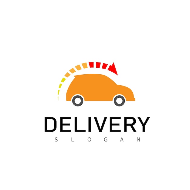 Free delivery service logo badge Free shipping order icon vector