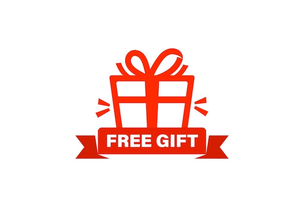 free gift symbol vector eps 10