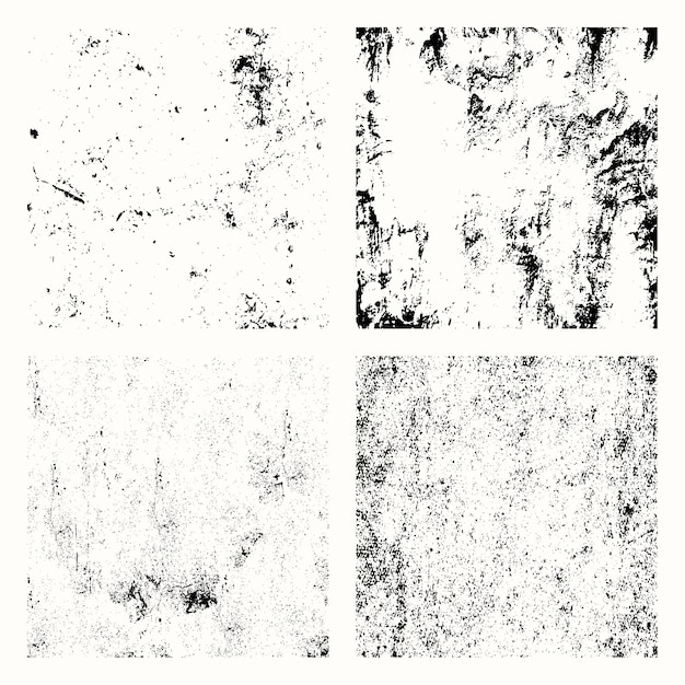 Free grunge overlay textures set