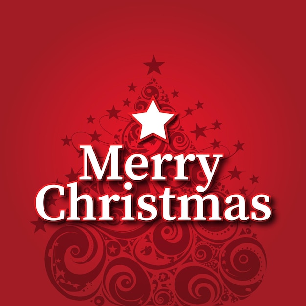 Vector free merry christmas vector banner