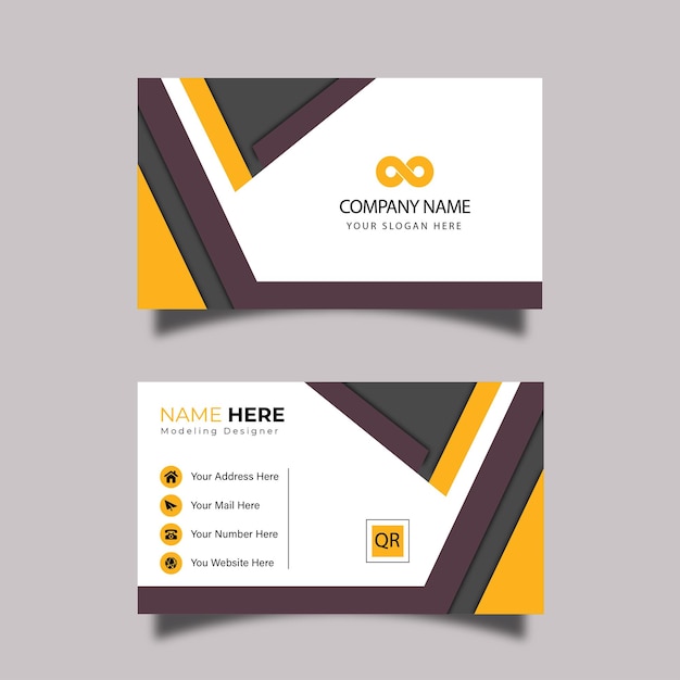 Free Minimalistic Corporate Card Template