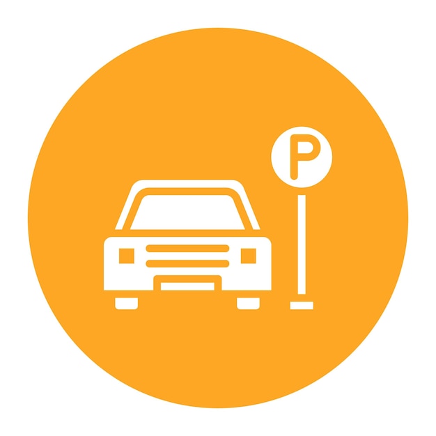 Vector free parking icon vector image can be used for coworking space