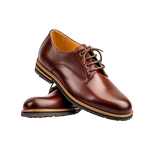 Vector free png leather shoes