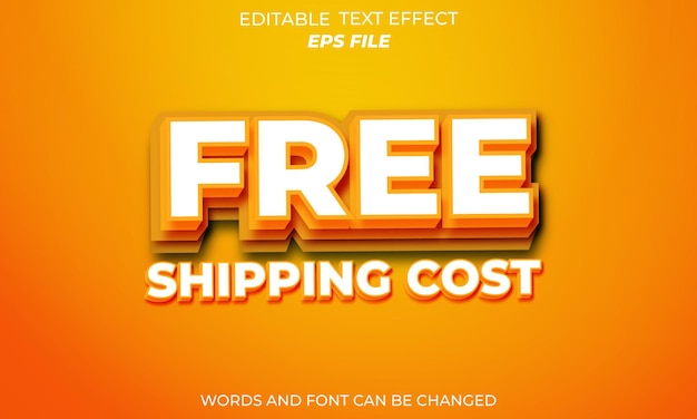 free sale text effect font editable typography 3d text vector template