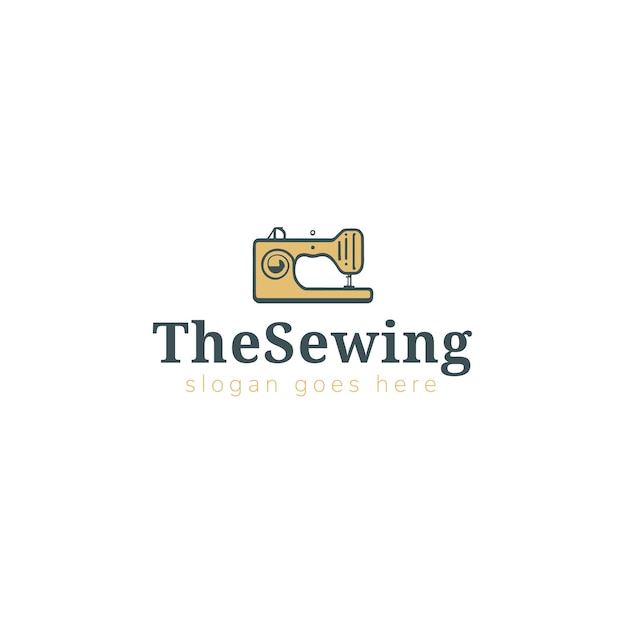 Premium Vector | Free sewing vector logo design