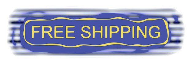 Free shipping design element stickers