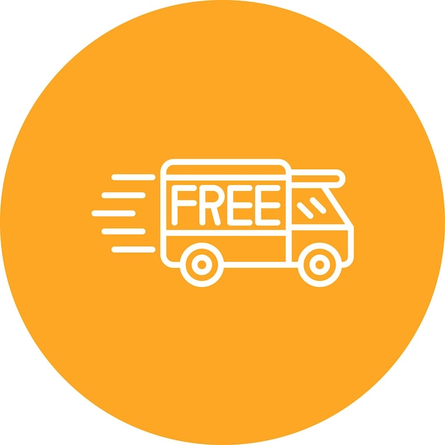 Free Shipping icon vector image Can be used for Logistics