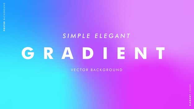 Free simple elegant background gradient with vibrant colors