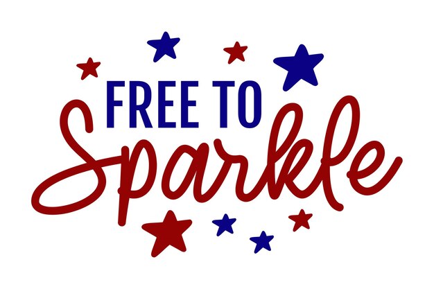 Free to sparkle