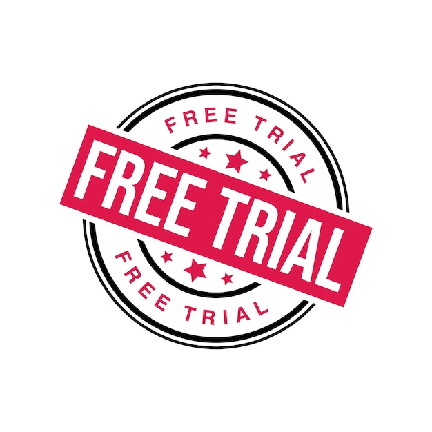 free trial letter rubber stamp template