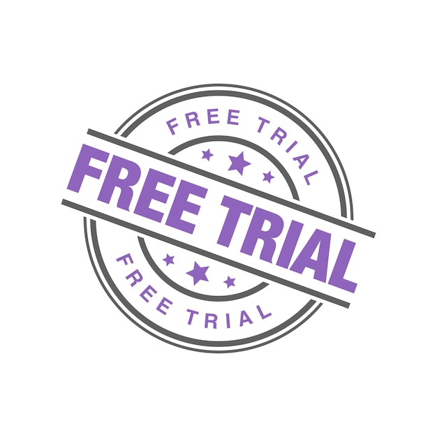 free trial letter rubber stamp template