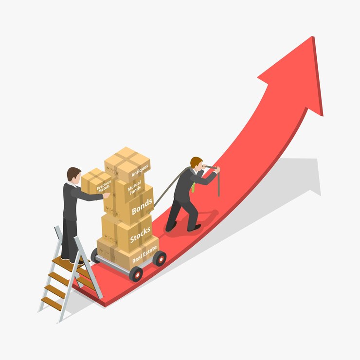 Vector free vector 3d isometric flat conceptual illustration