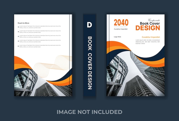 Бесплатный векторный абстрактный годовой отчет дизайн обложки книги