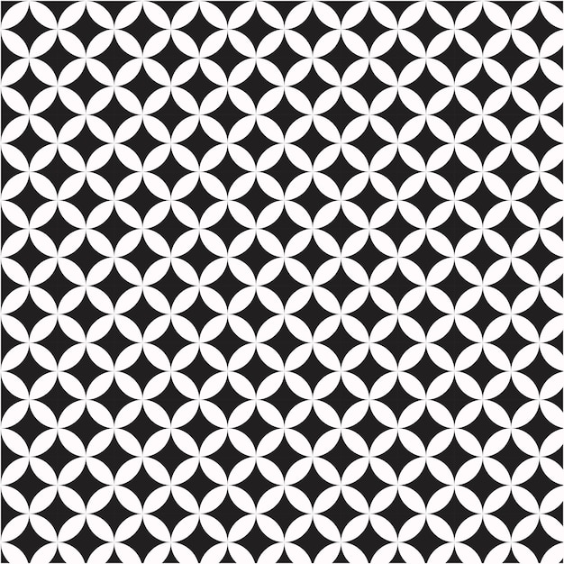 Free vector abstract black and white modern pattern.