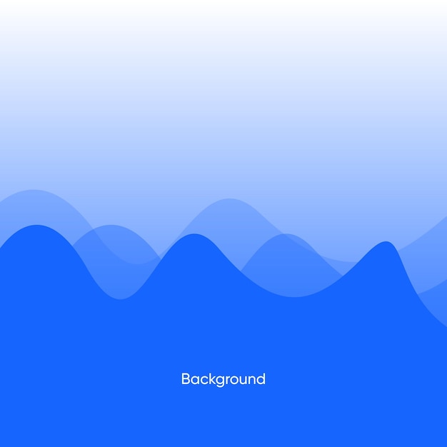 フリーベクトル 青い水波の背景
