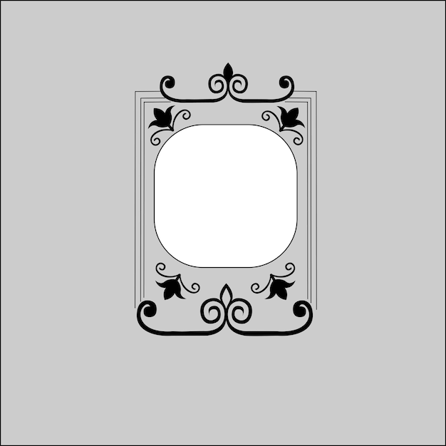 free vector calligraphic ornamental frame collection
