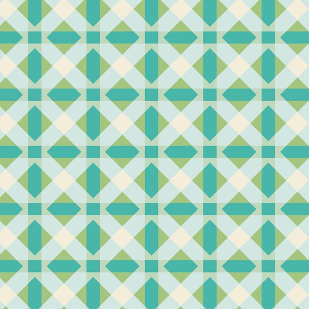 free vector checkered pattern on green