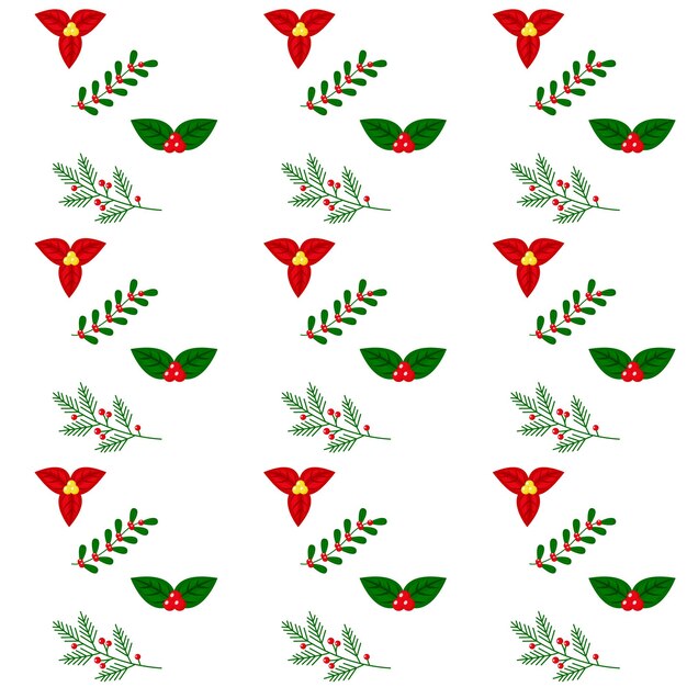 Vector free vector christmas pattern design