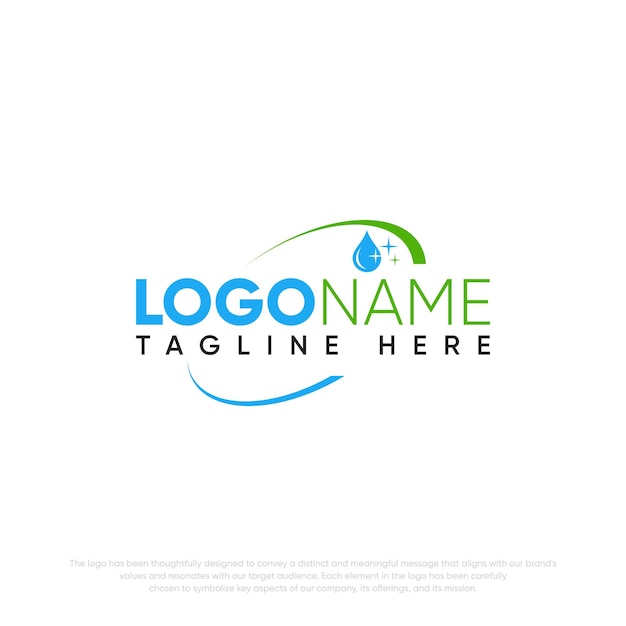 Vector free vector cleaning service logo template