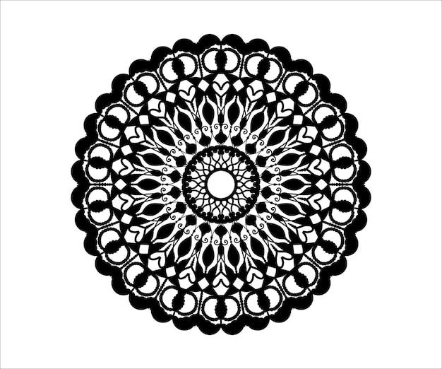 Free vector colorful mandala design