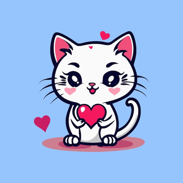 Cute cat icon Royalty Free Vector Image - VectorStock