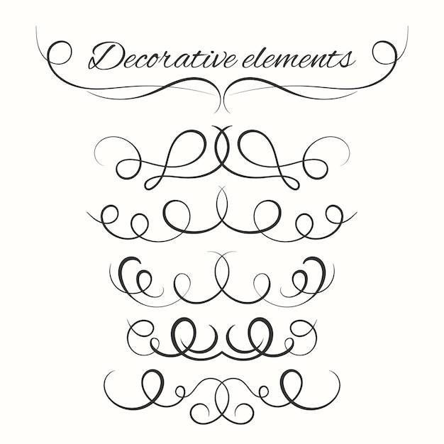 free vector decorative elements