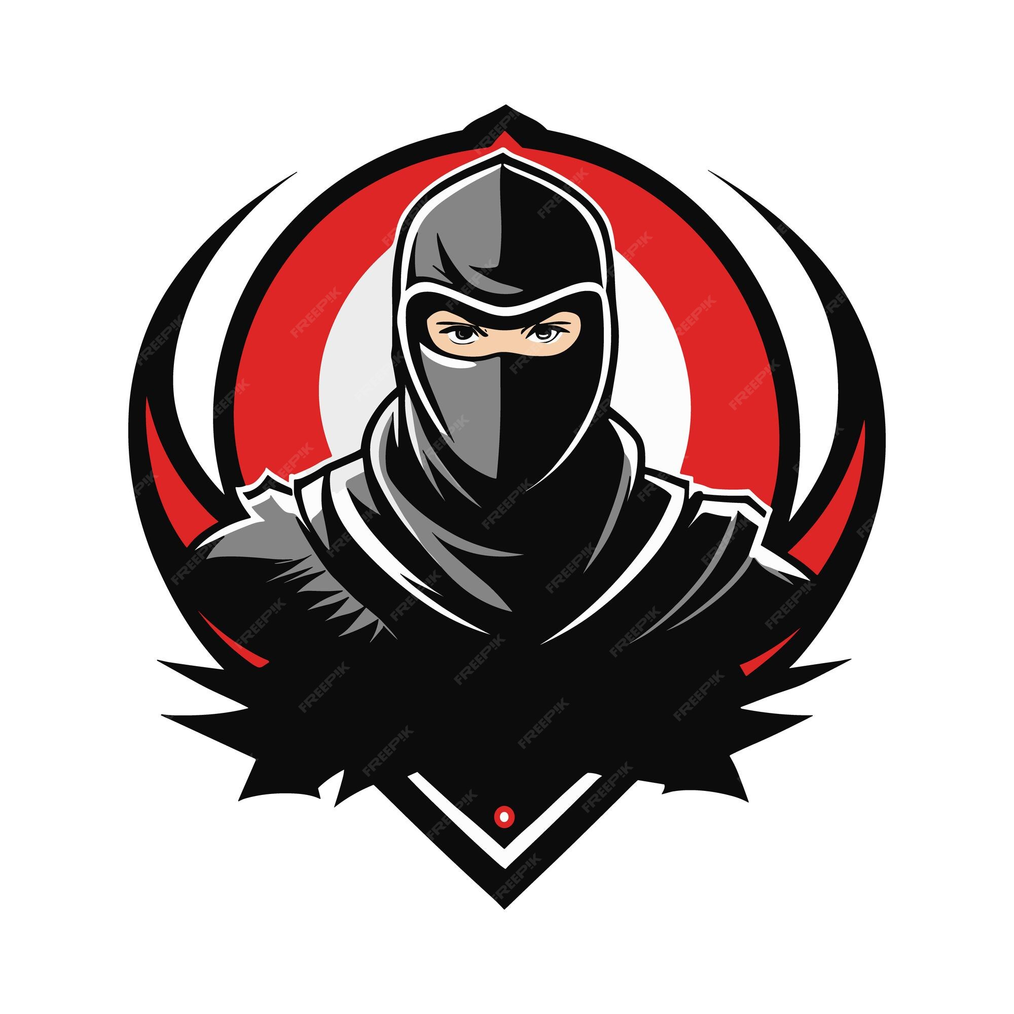 Premium Vector Free Vector Detailed Ninja Logo Template