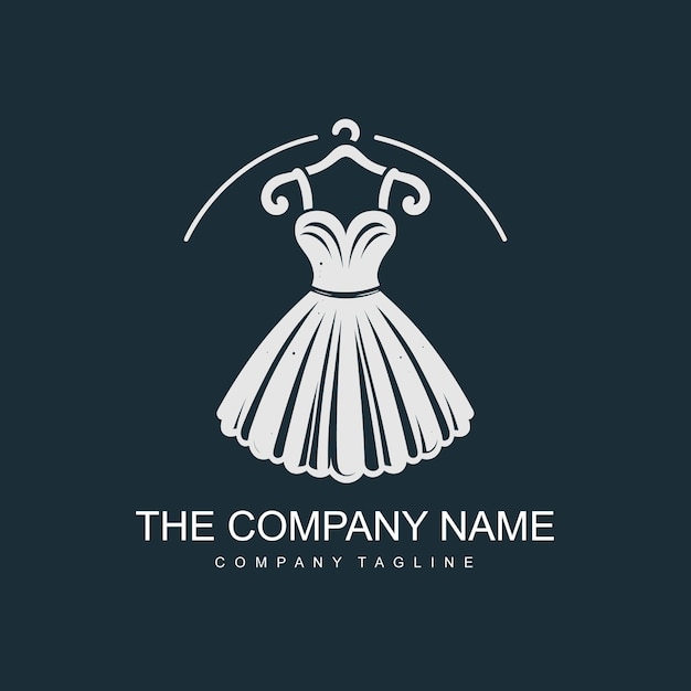 Vector free vector dress logo