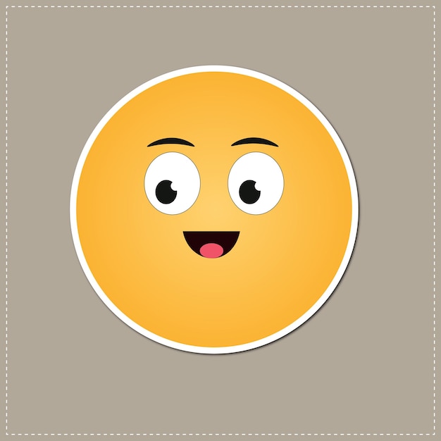 free vector emoji shy Icon