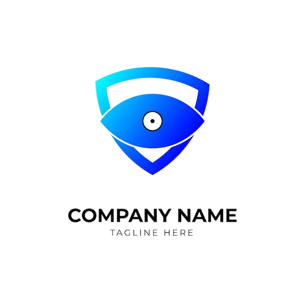 Vector free vector eyes logo design