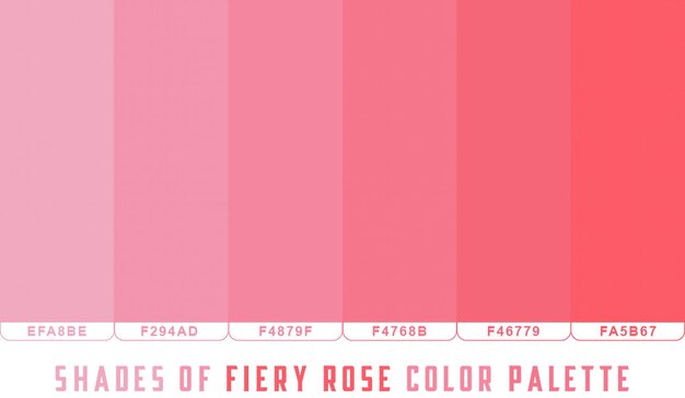 Free vector fiery rose shades amp Gradient