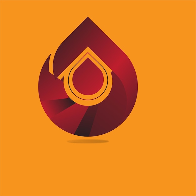 free vector fire logo design