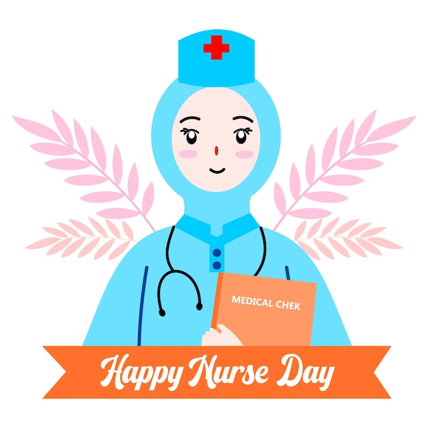 Free vector flat international nurses day