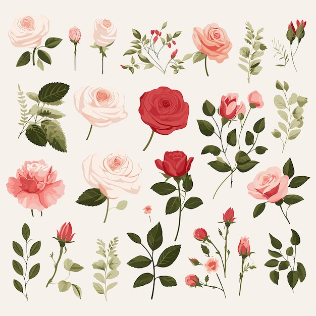 Vector free vector floral design background