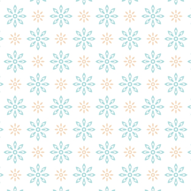 Free Vector Flower Pattern