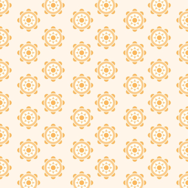 Free Vector Flower Pattern