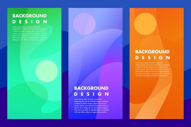 Free vector geometric gradient background