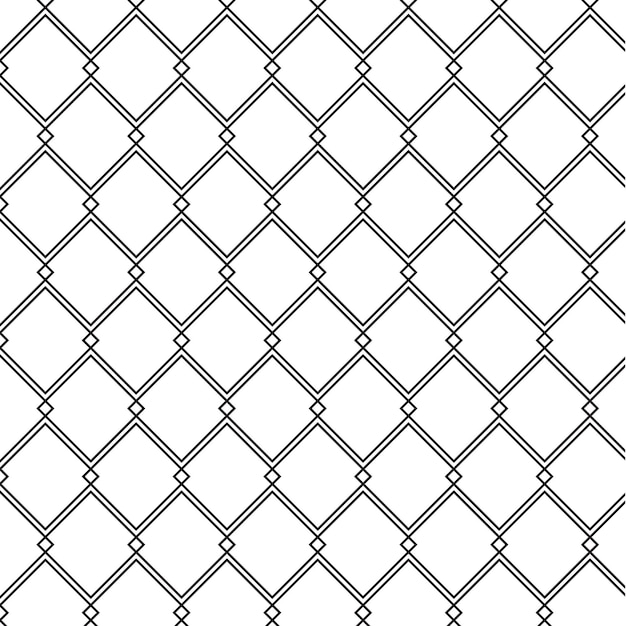 Free vector geometric shapes pattern background seamless pattern black and white box pattern