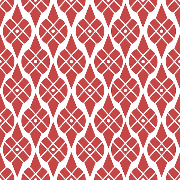 Free Vector Geometrical Seamless Pattern