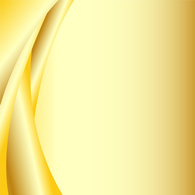 Vector free vector golden waves curved background