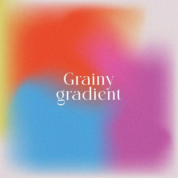 Free Vector gradient colourful gradient grainy background