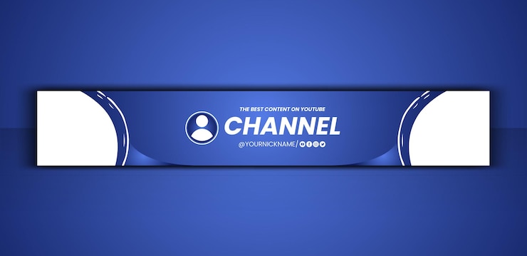 Vector free vector gradient youtube horizontal banner