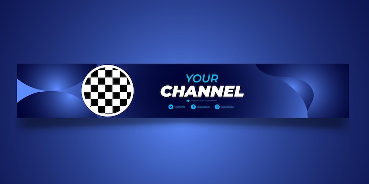 Vector free vector gradient youtube horizontal banner